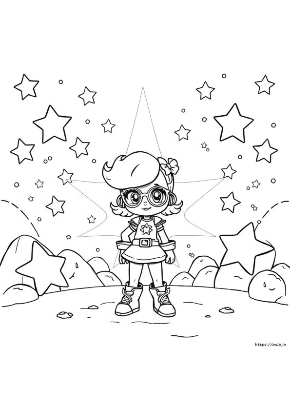 Kolorowanki Brawl Stars Lola