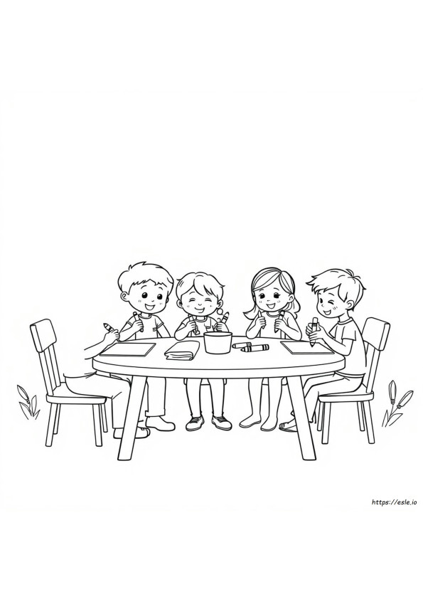 Mewarnai Gambar Keluarga