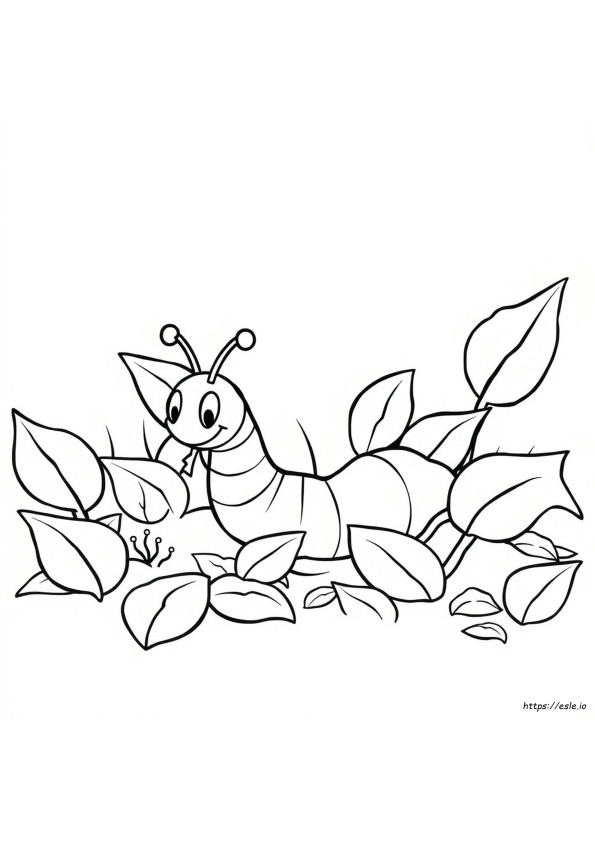 Free Worm Coloring Pages