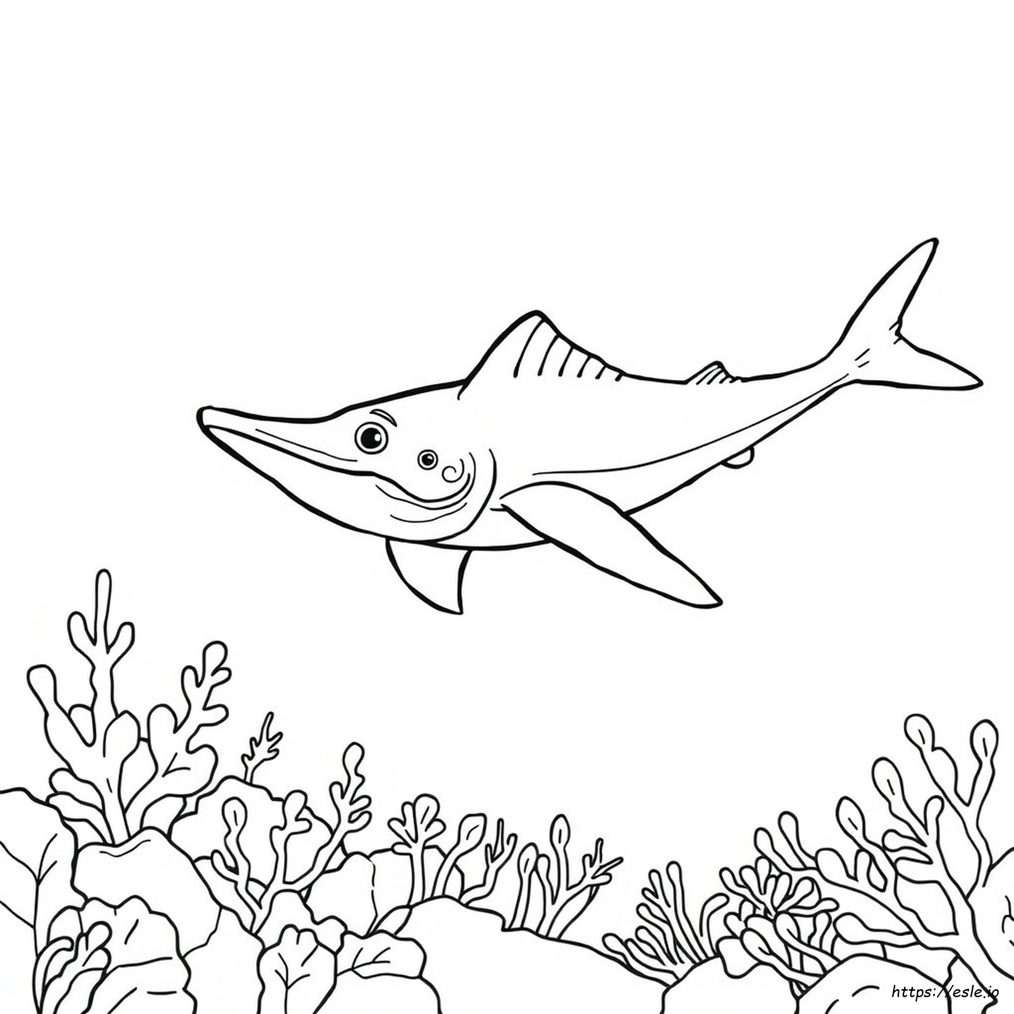 Liopleurodon Da Colorare