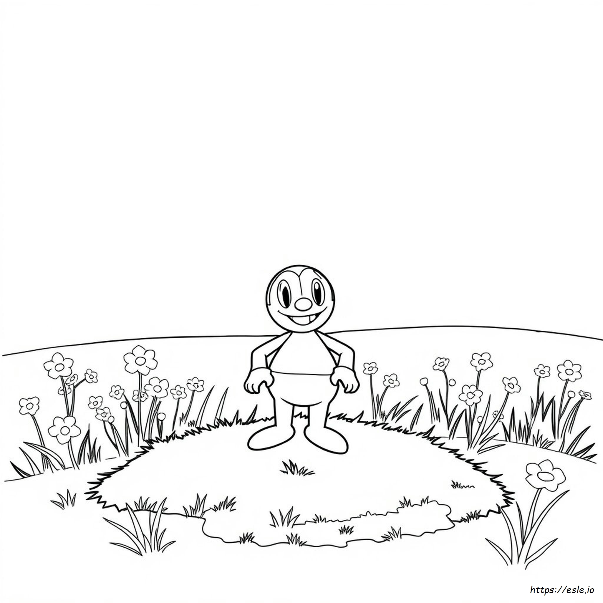 Mr. Mime Pokémon Da Colorare