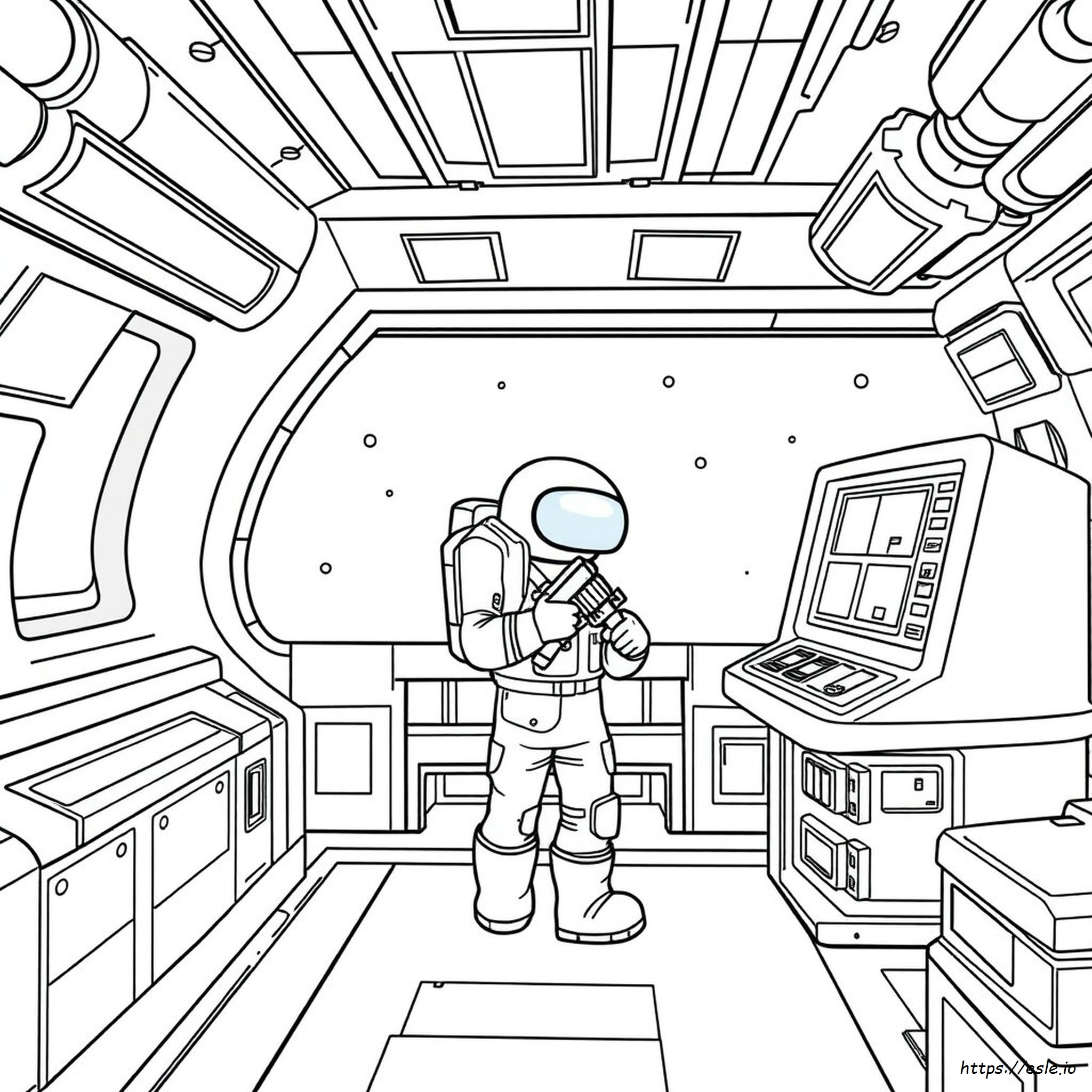 Among Us Colouring Book