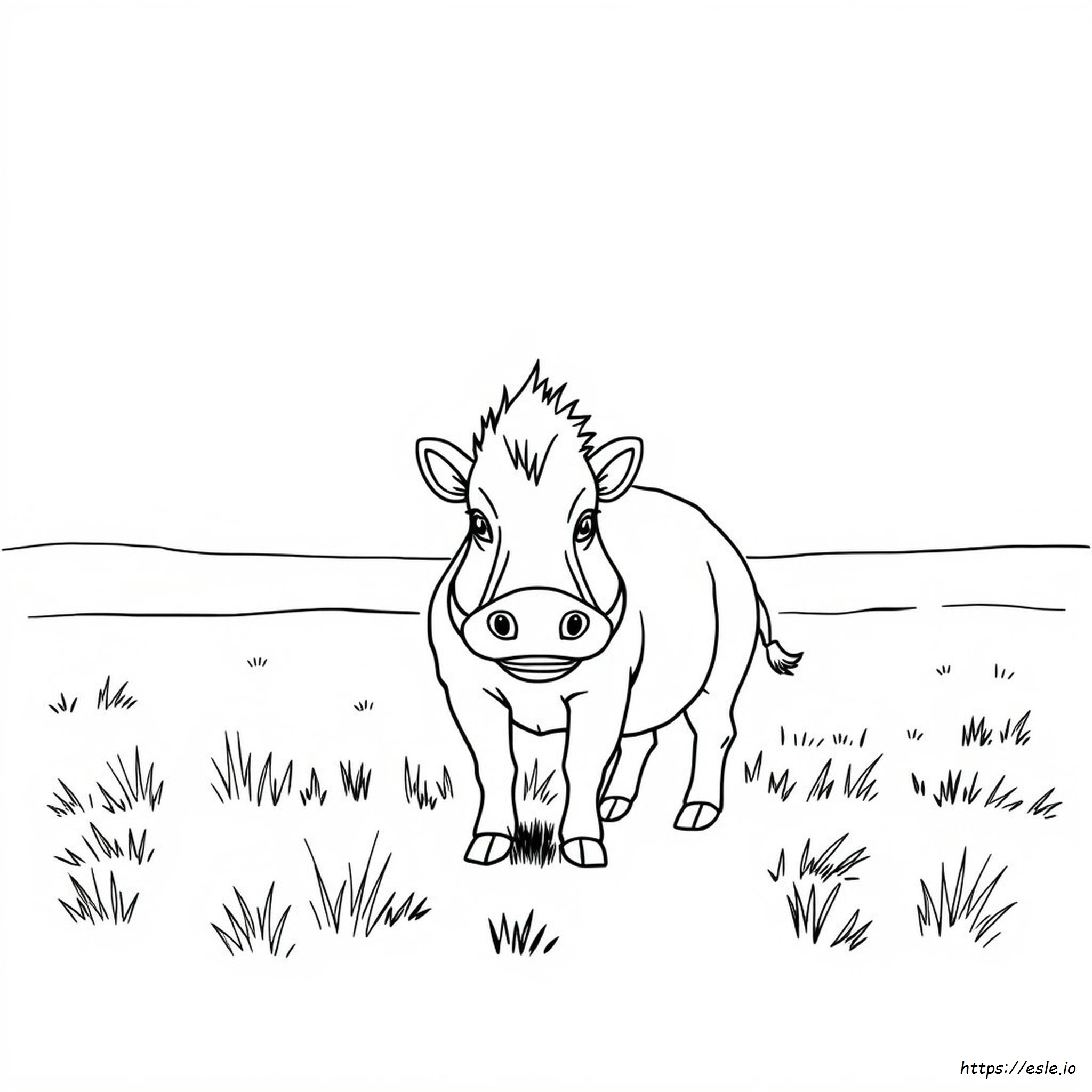 A 10 Warthog Coloring Pages