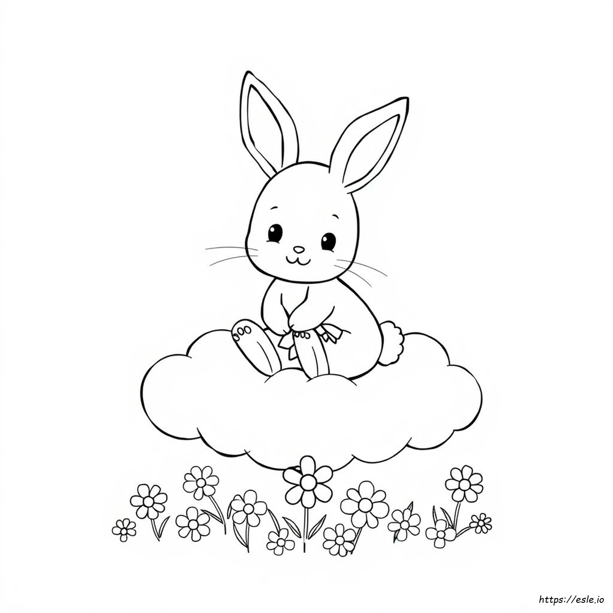Free Printable Baby Bunny Coloring Pages