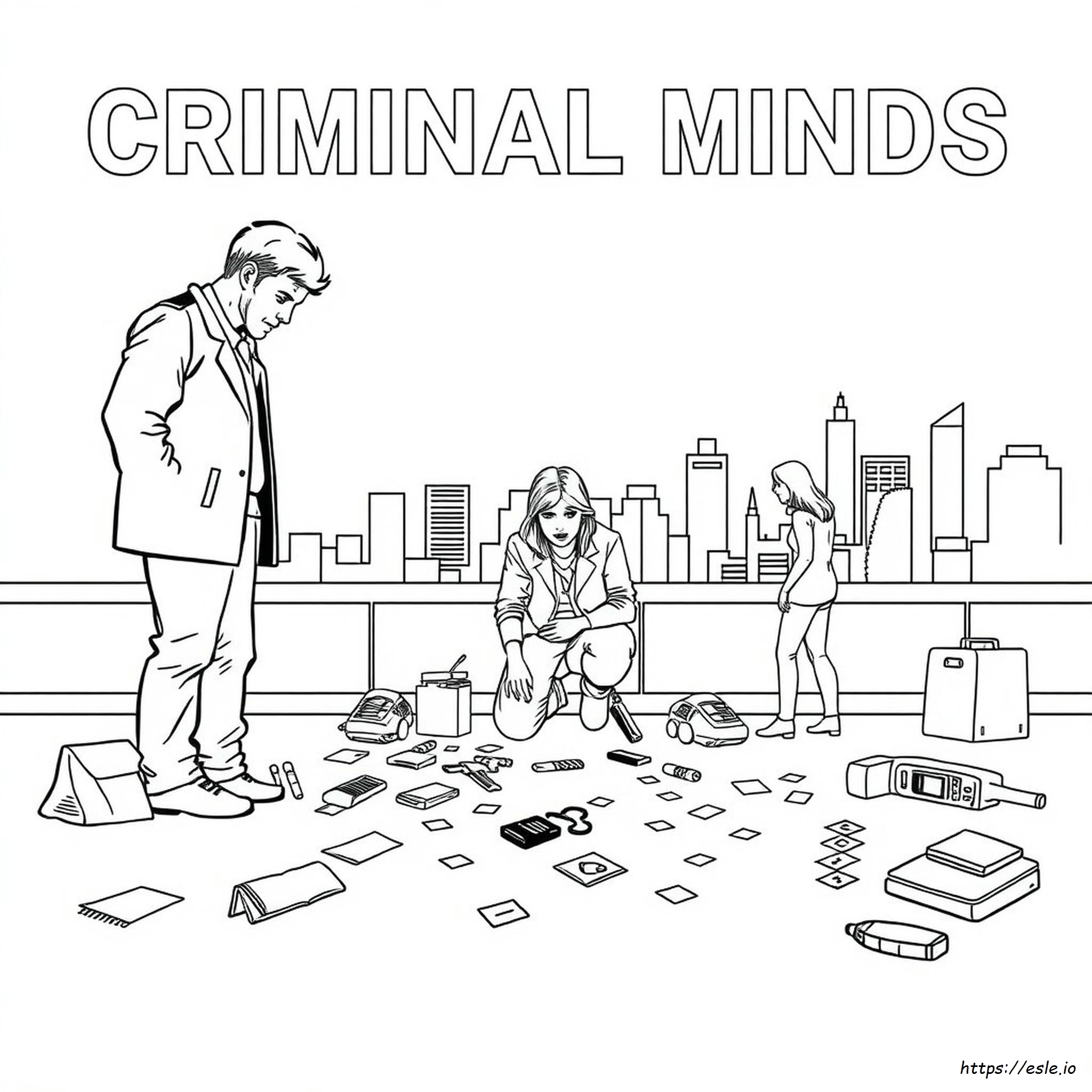 Criminal Minds Da Stampare E Colorare