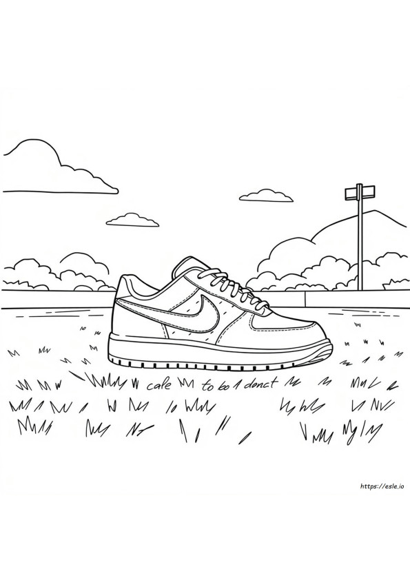 Mudah Nike Gambar Mewarnai
