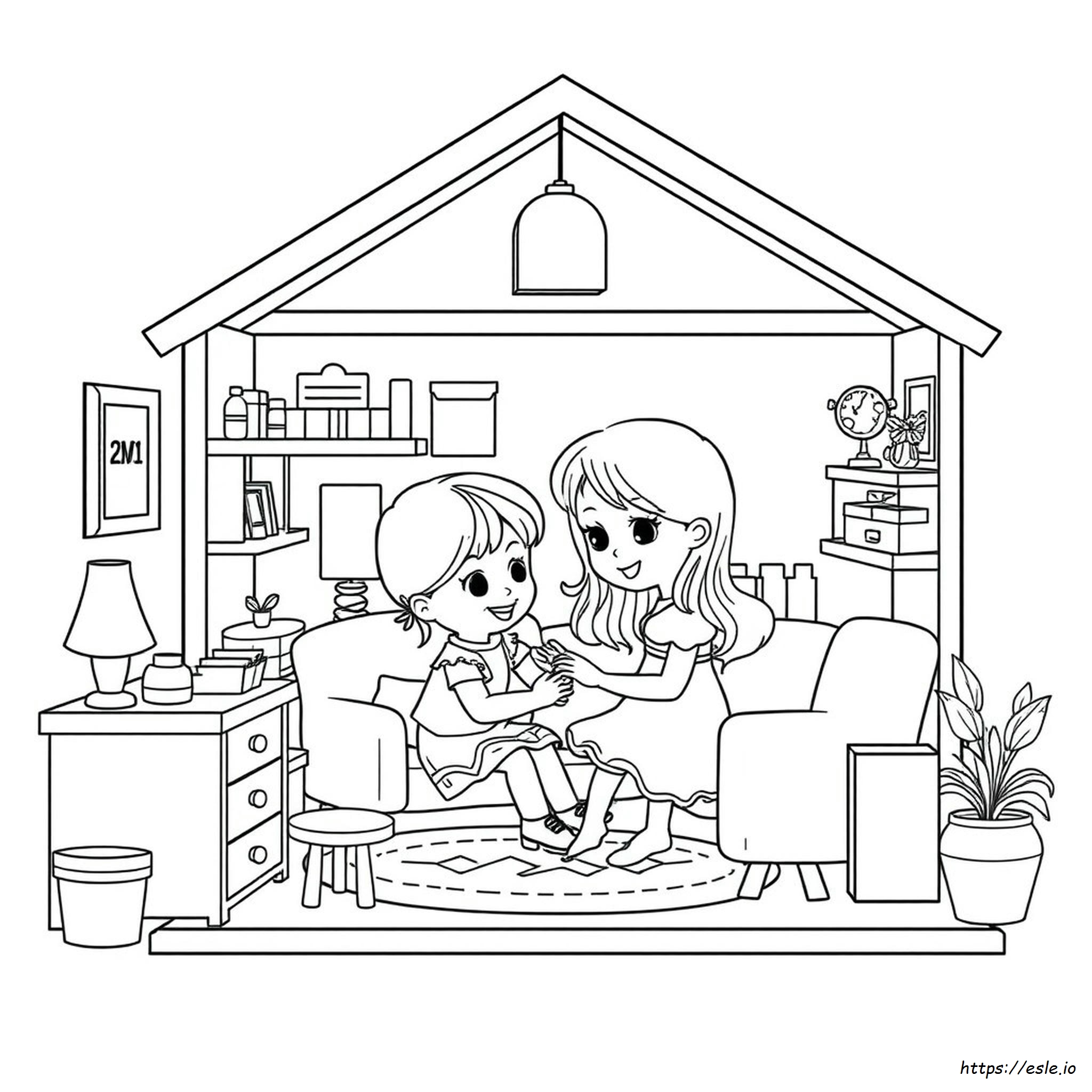 Gabby's Dollhouse: Páginas Para Colorear Gratis