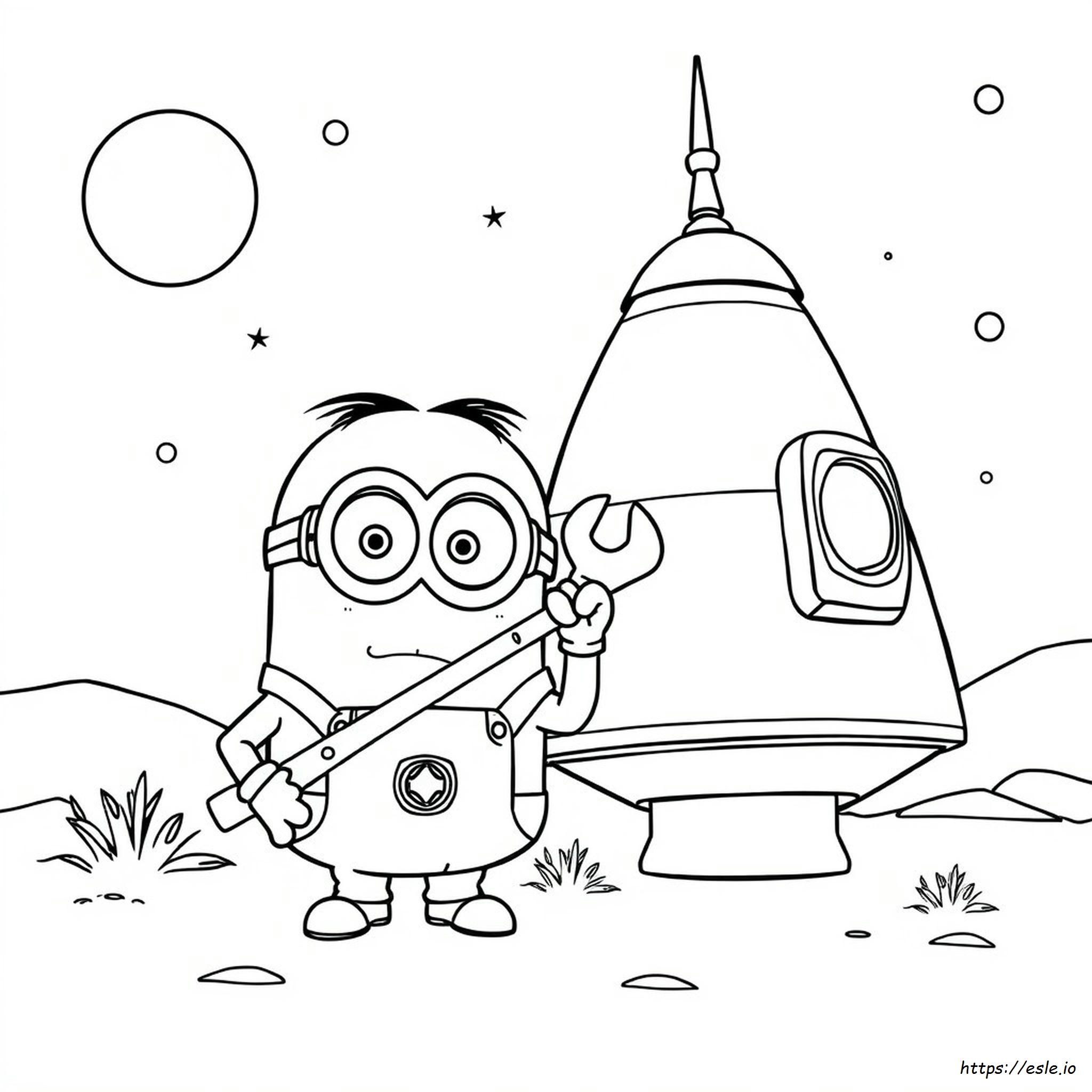 Bob Il Minion Da Colorare