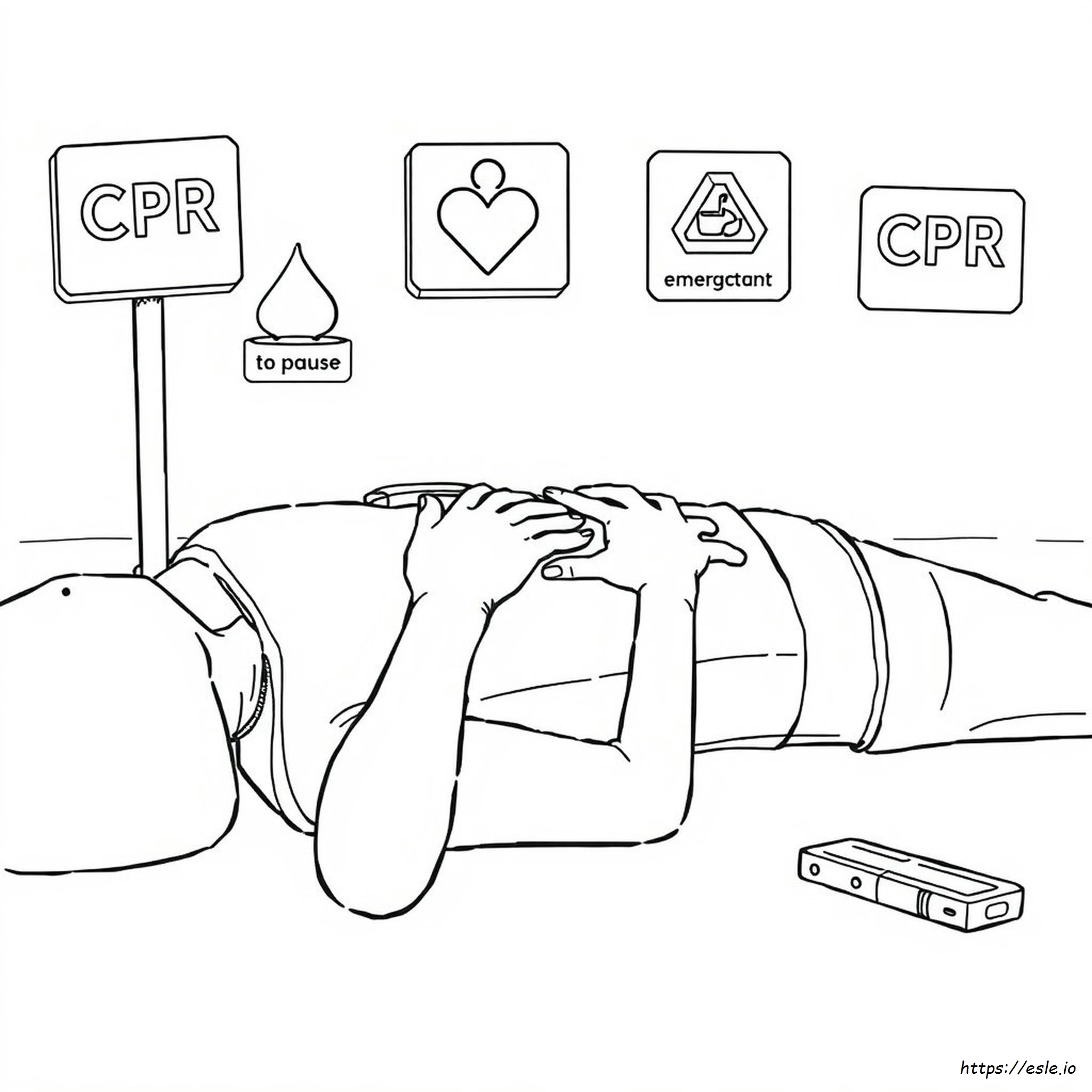 Cpr Coloring Pages