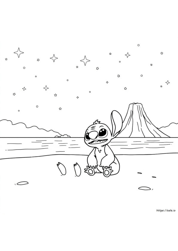 Lilo & Stitch Gambar Mewarnai