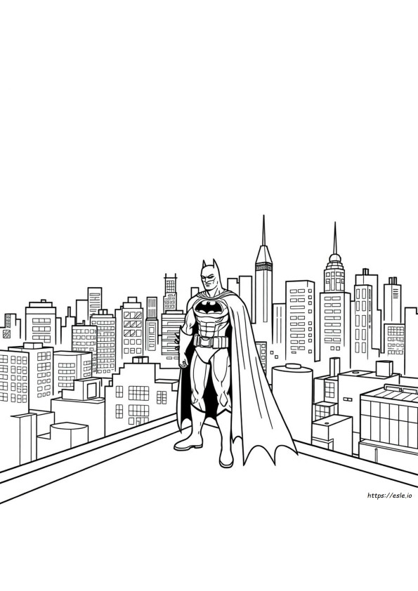 Coloriages Batman Gratuits À Imprimer