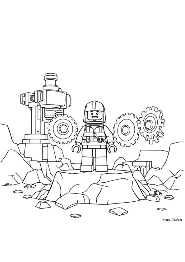 Lego Hero Factory Gambar Mewarnai