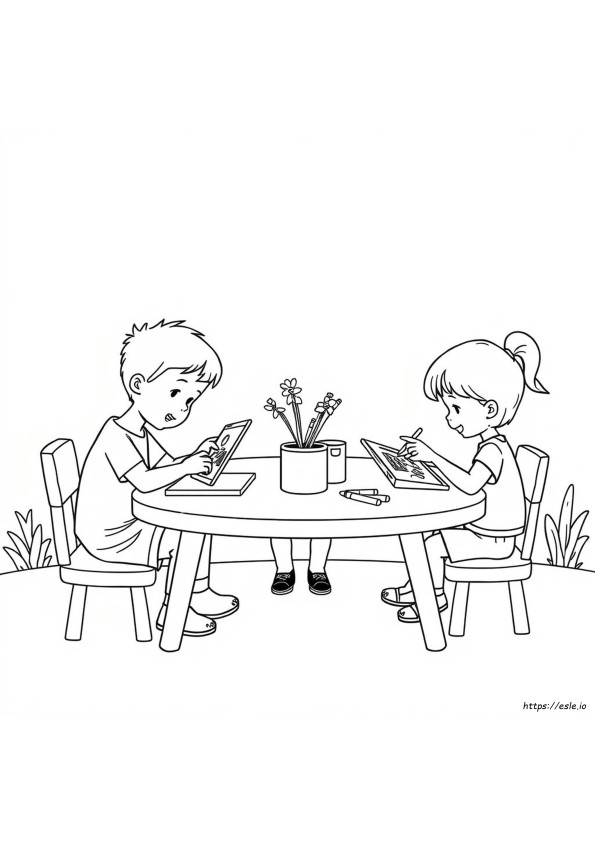 Digitale Ausmalbilder Für Kinder