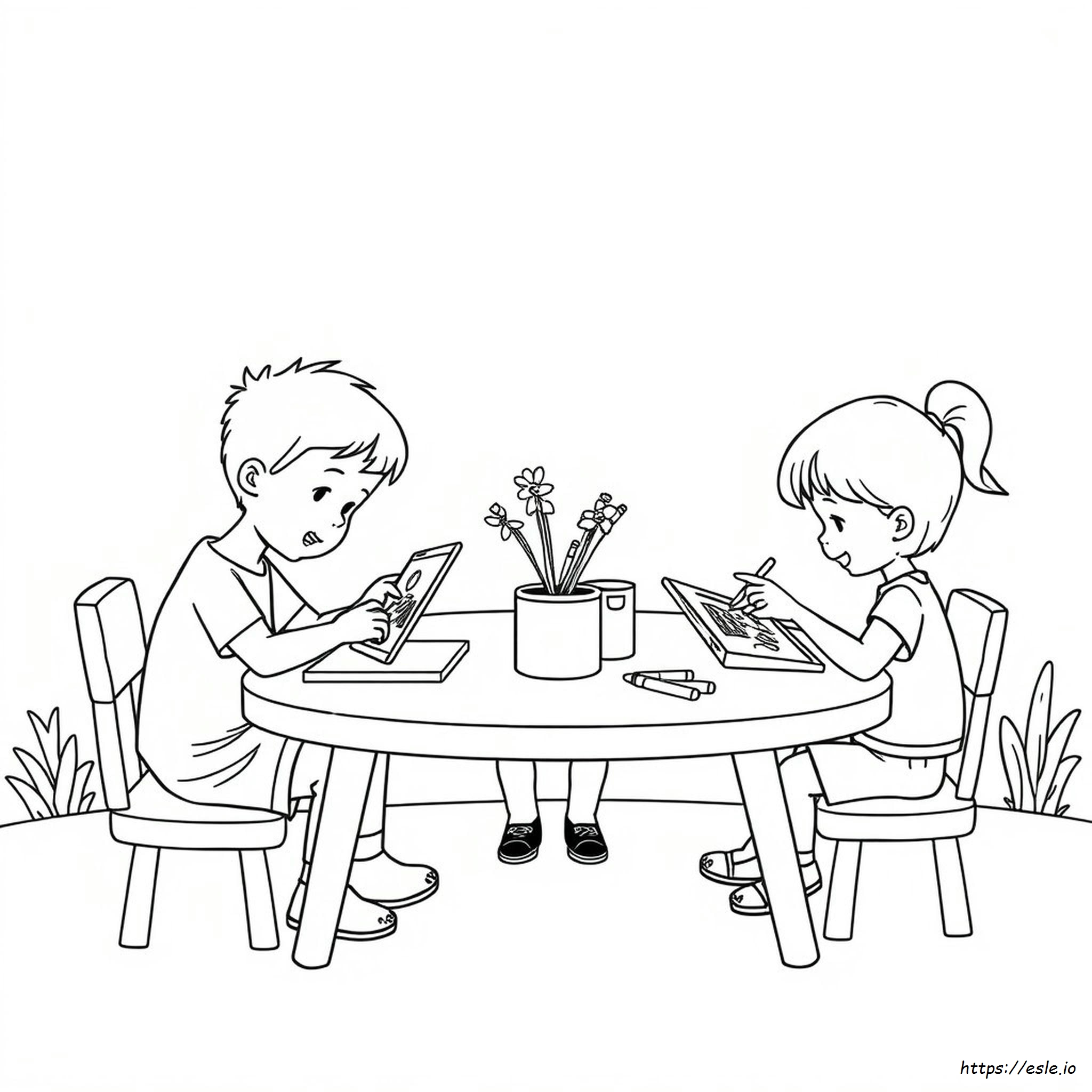 Digital Coloring Pages For Children