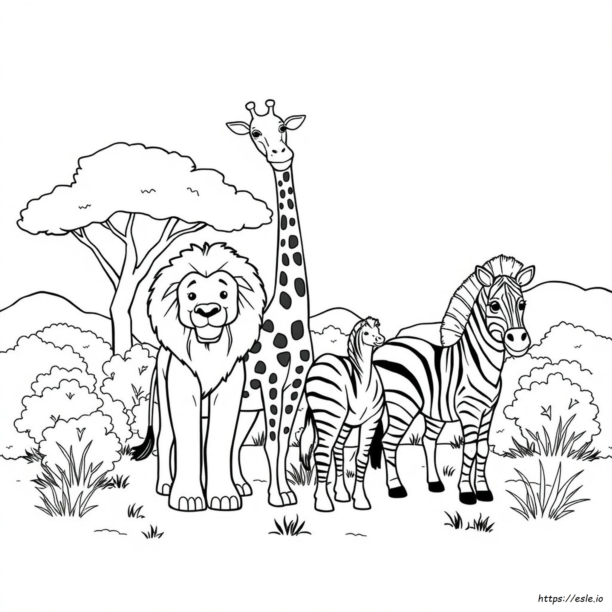 Free Printable Wildlife Coloring Pages
