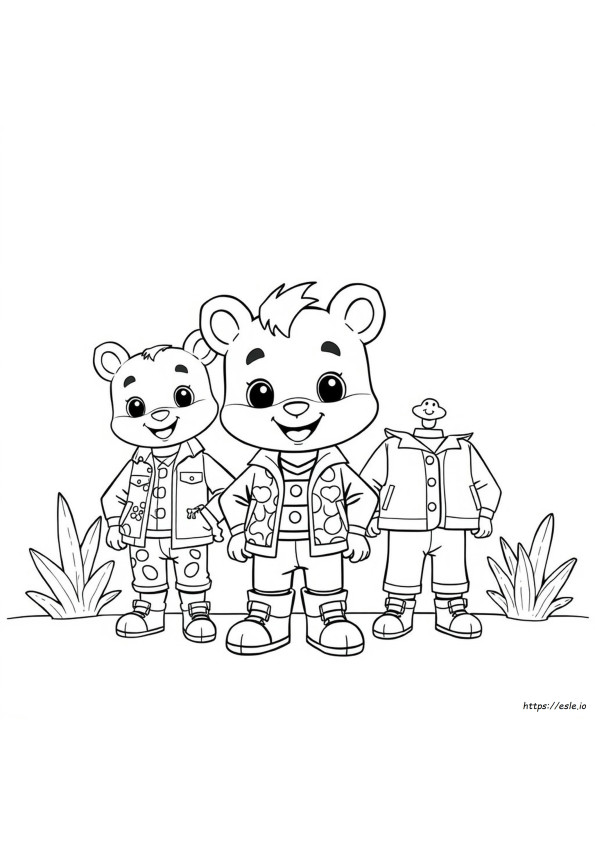 Toca Boca Clothes Coloring Pages Printable