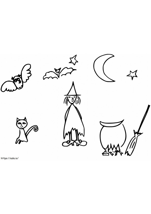 Free Meg And Mog coloring page