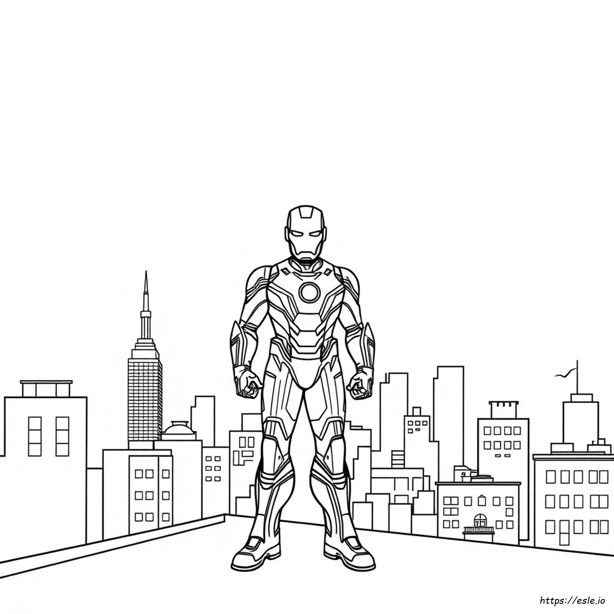 Ironman Coloring Pages Printable