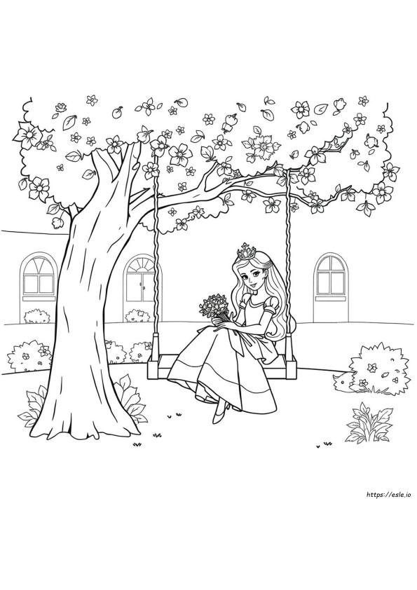 Princess Coloring Activity