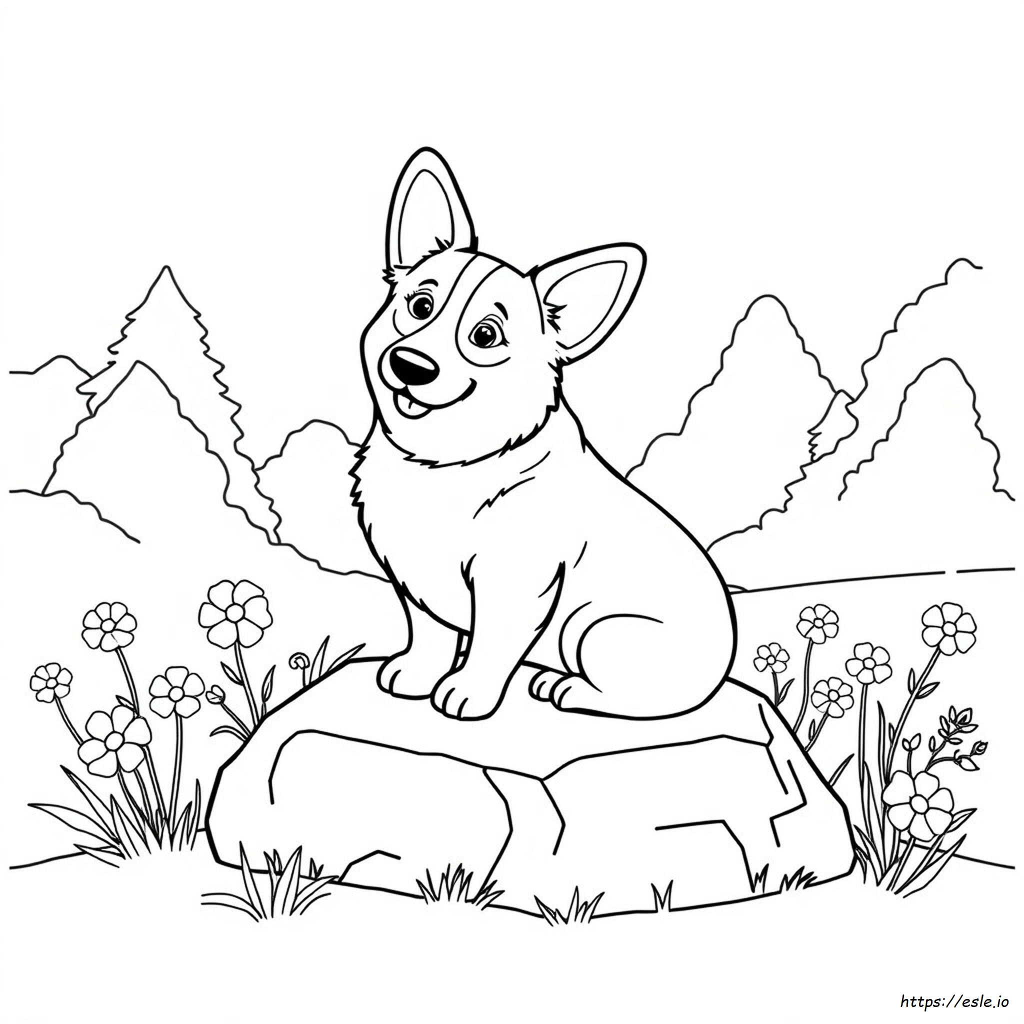Corgi Da Colorare E Stampare