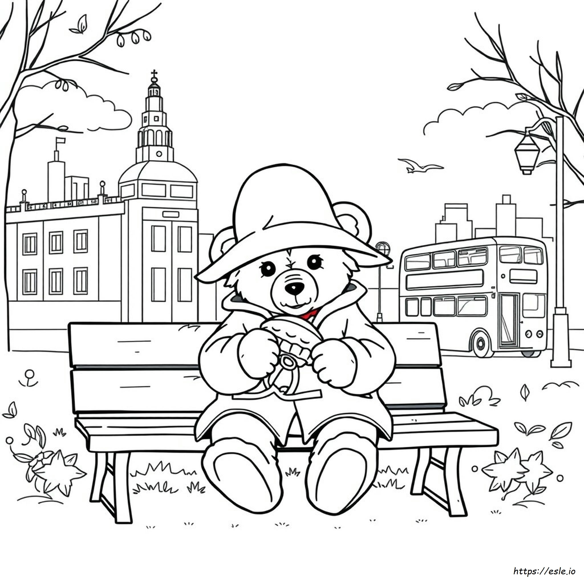 Paddington Bear Coloring Pages