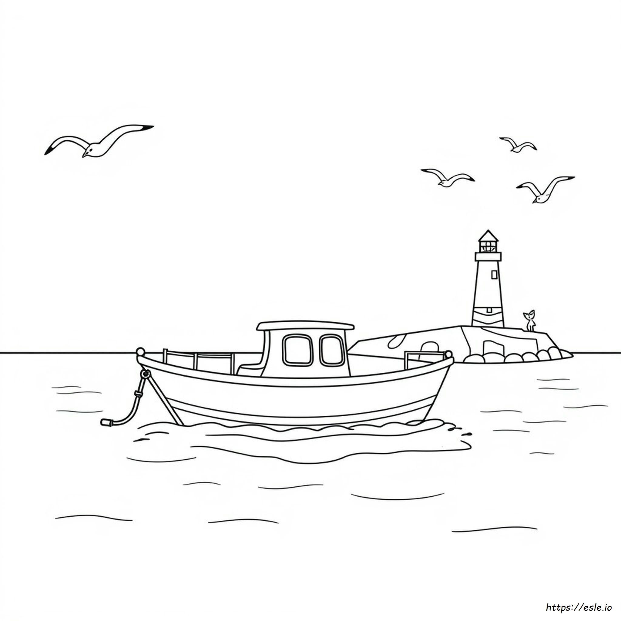 Disegni Da Colorare Di Barche