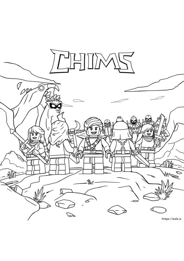 Lego Legends Of Chima Gambar Mewarnai