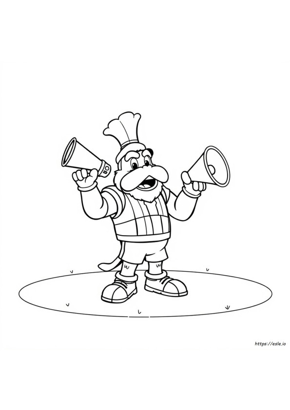 Ohio State Brutus Mewarnai Gambar