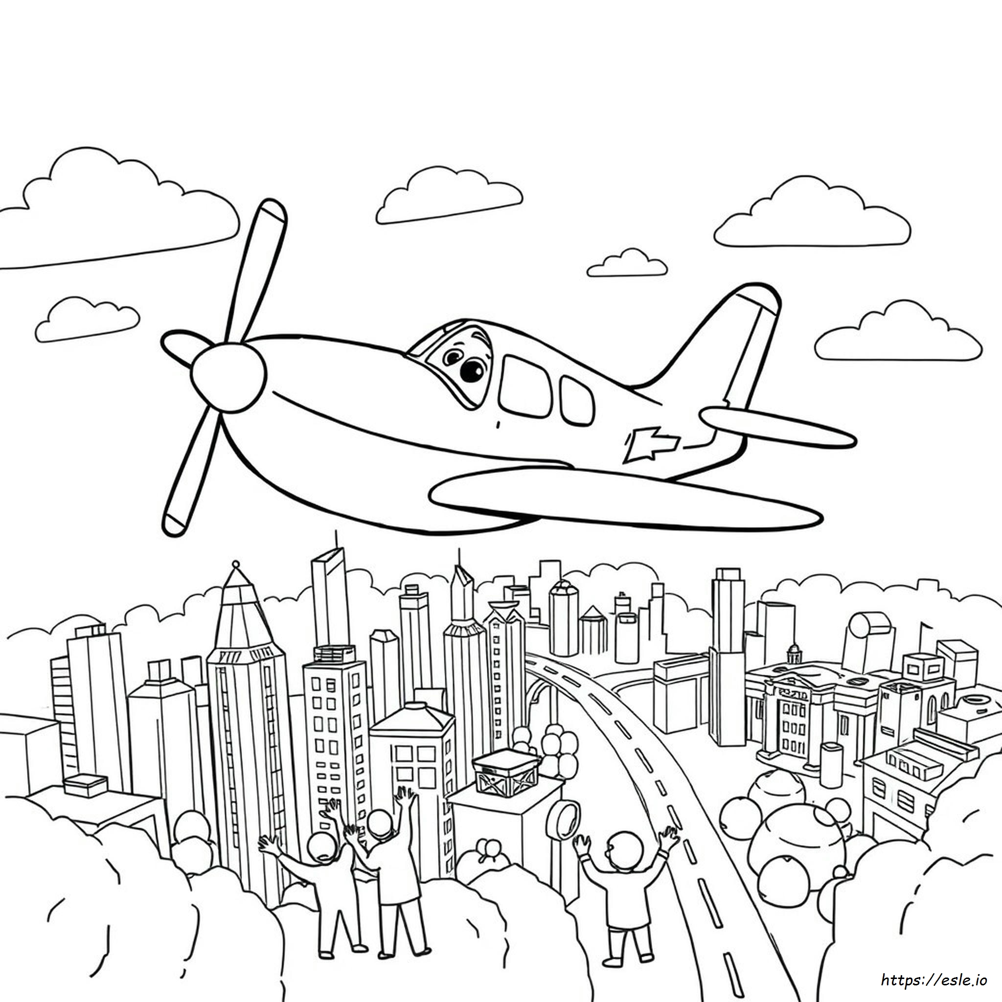 Jay Jay The Jet Plane Coloring Pages
