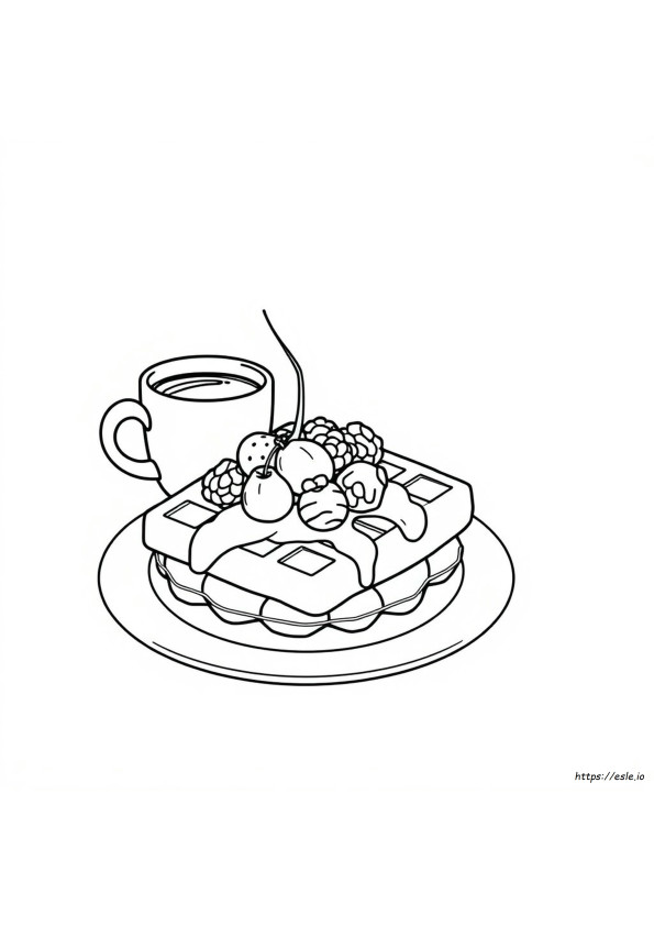 Wafel Mewarnai