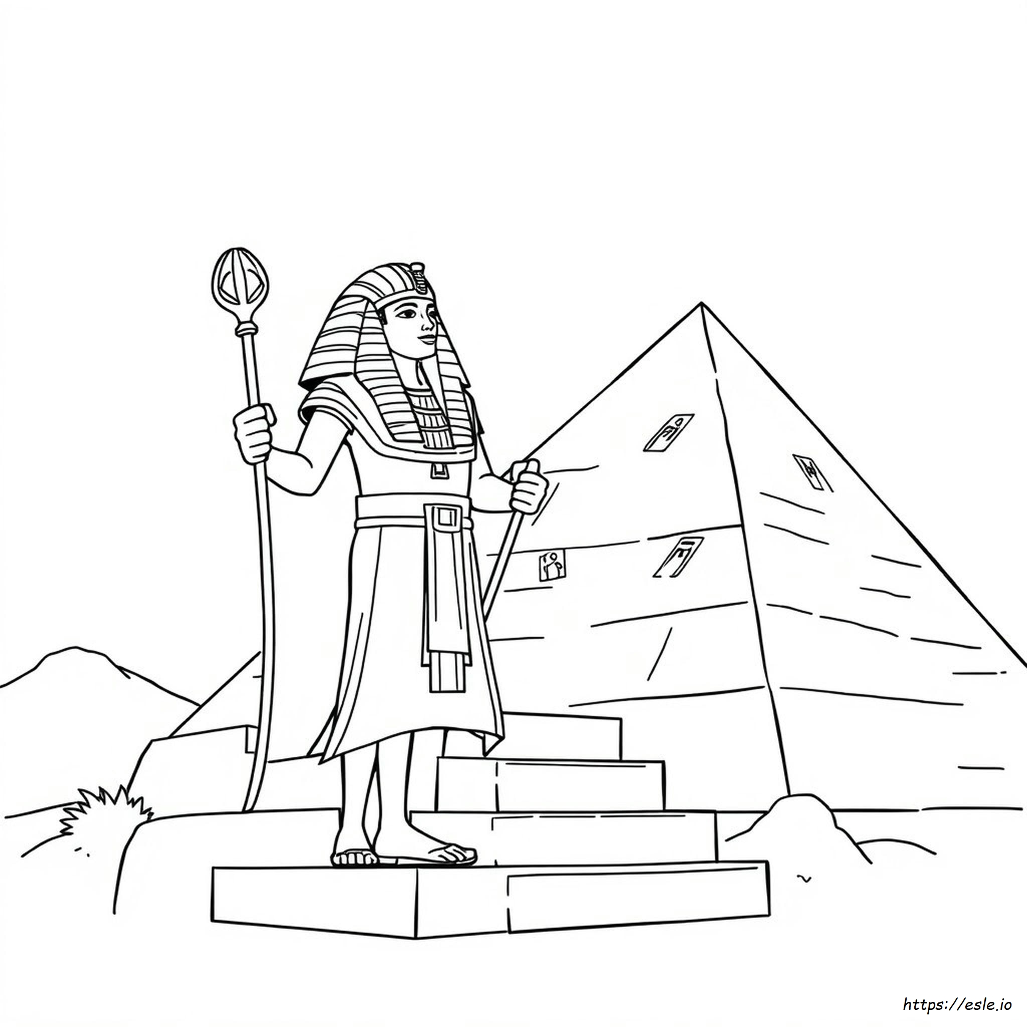 Egypt Colouring Pages