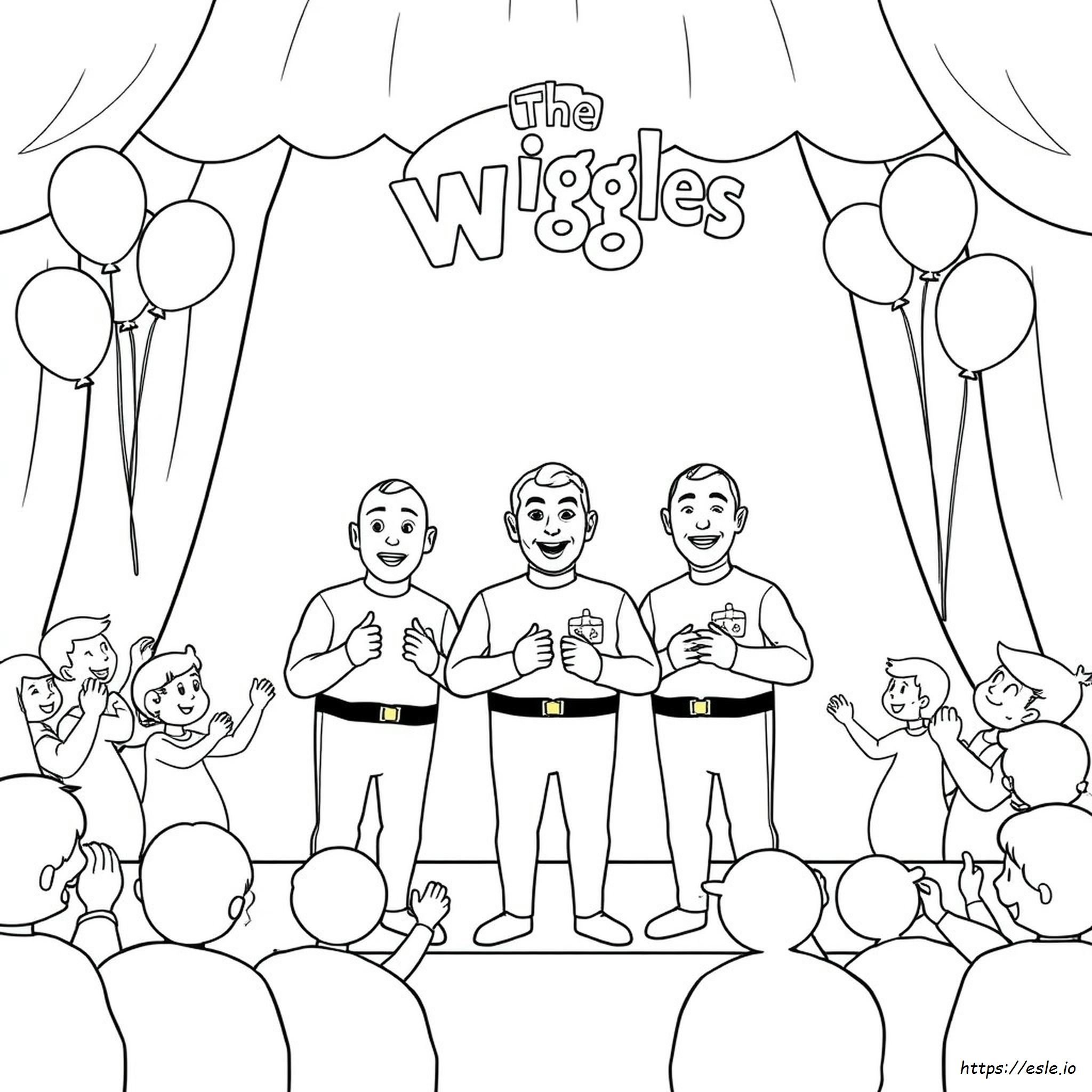 Printable Wiggles Coloring Page