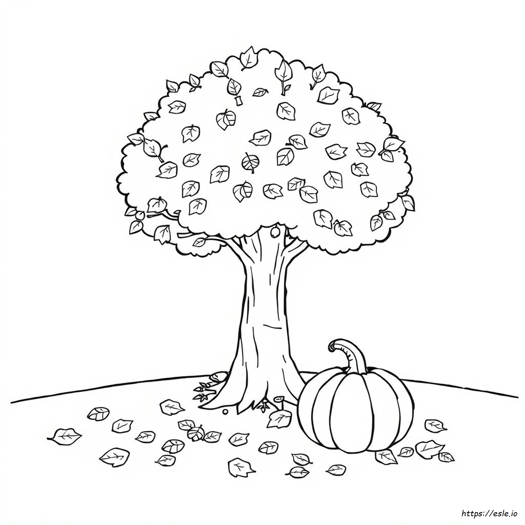 Disegni Autunnali Da Colorare Gratis Da Stampare