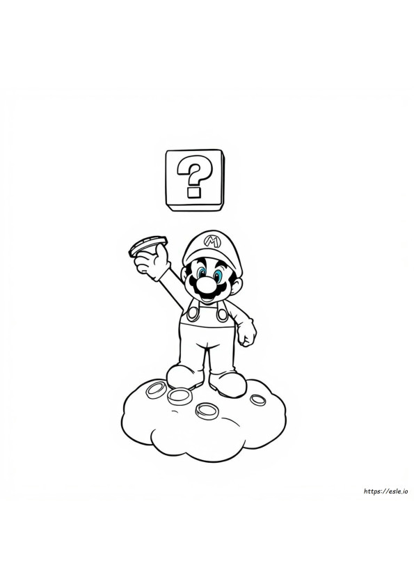Mario Gambar Mewarnai Gratis