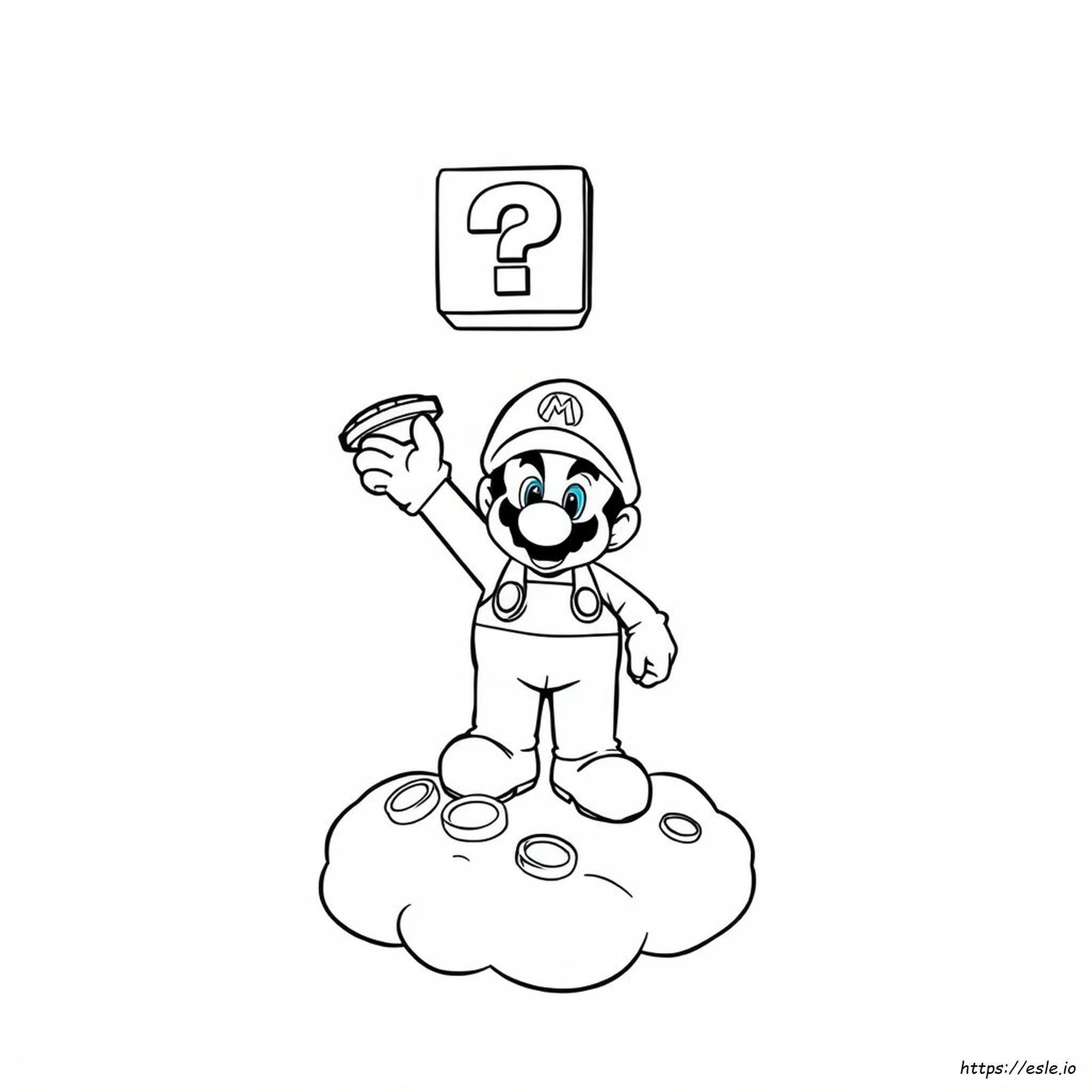Free Coloring Pages Of Mario