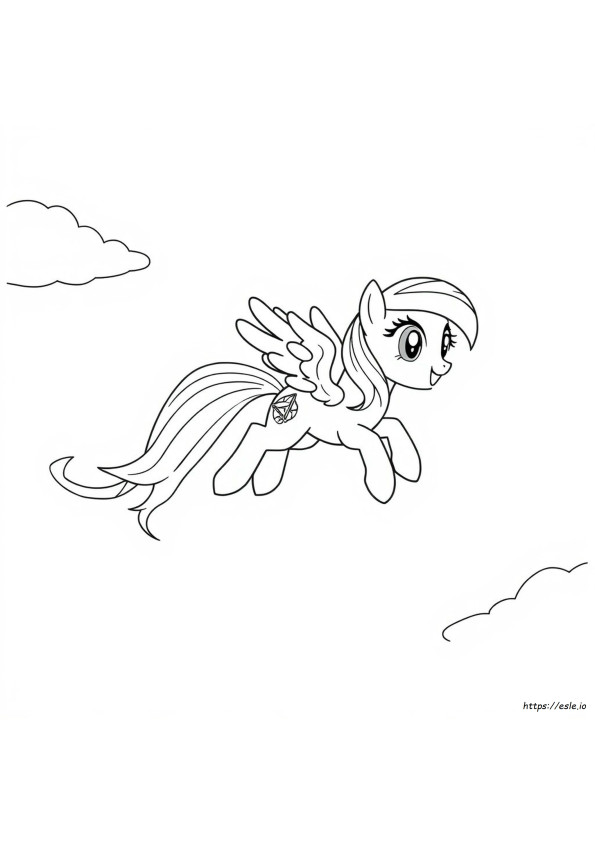 Desenhos Para Colorir Da Rainbow Dash