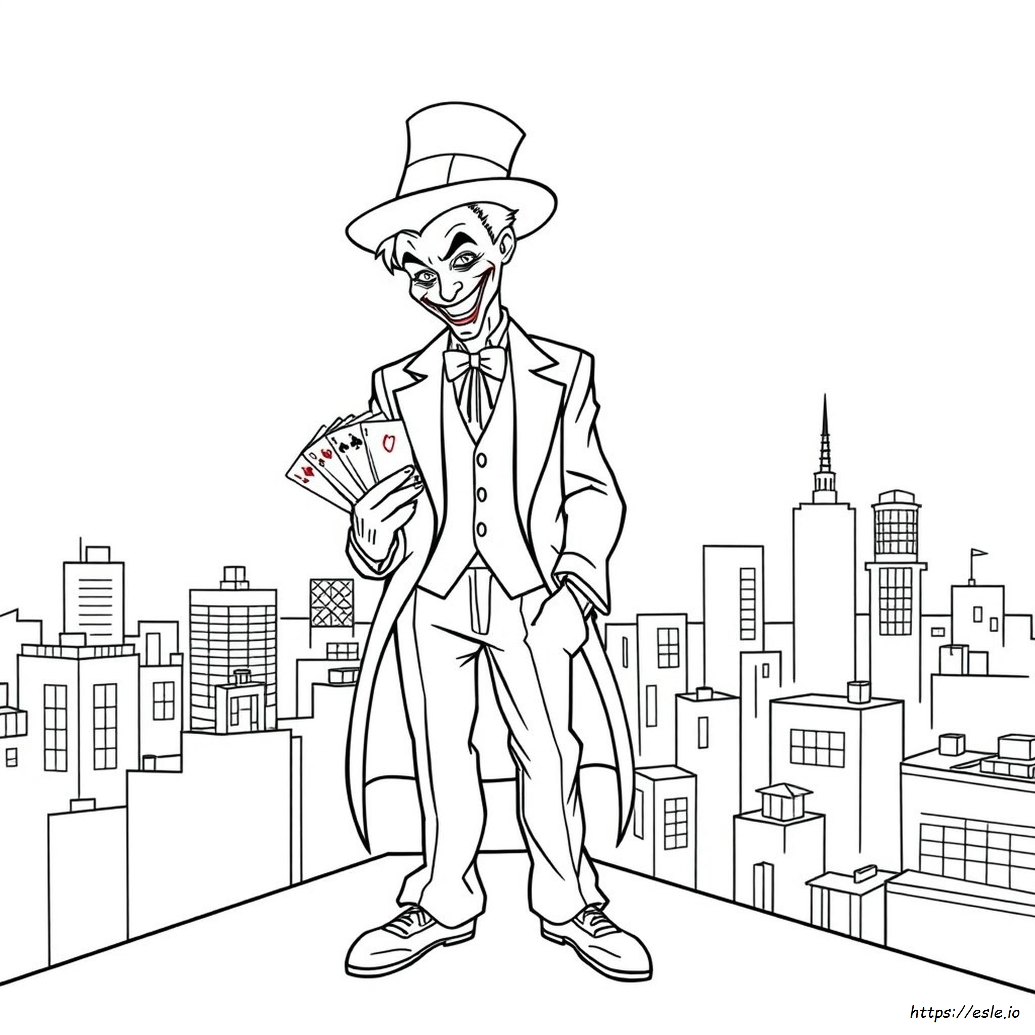 Joker Colouring Pictures