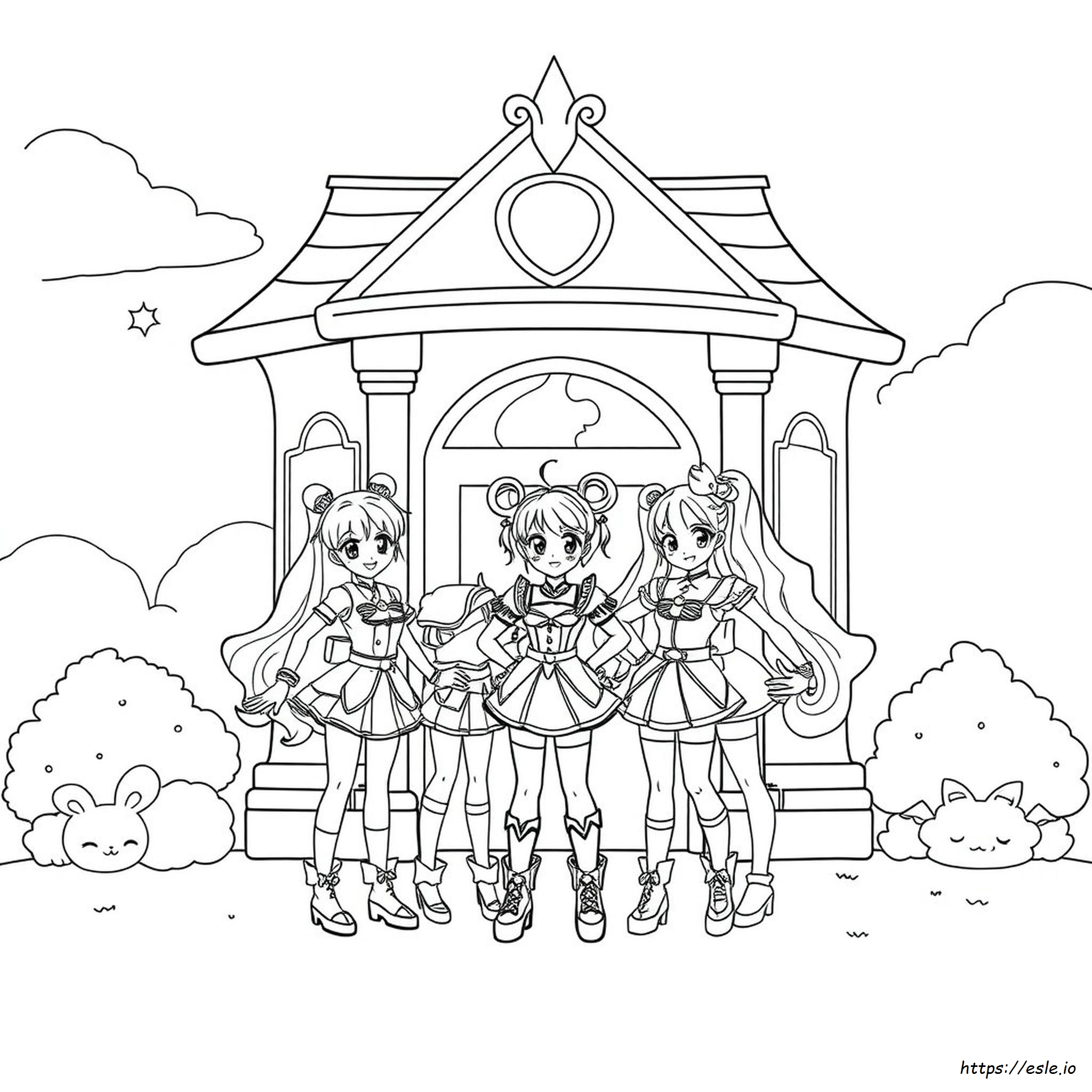 Suite Precure Disegni Da Colorare