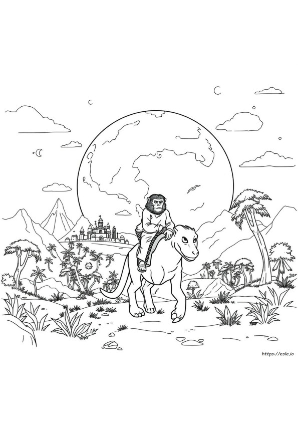 Planet Kera Gambar Mewarnai