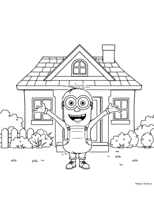 Halaman Mewarnai Margo Despicable Me