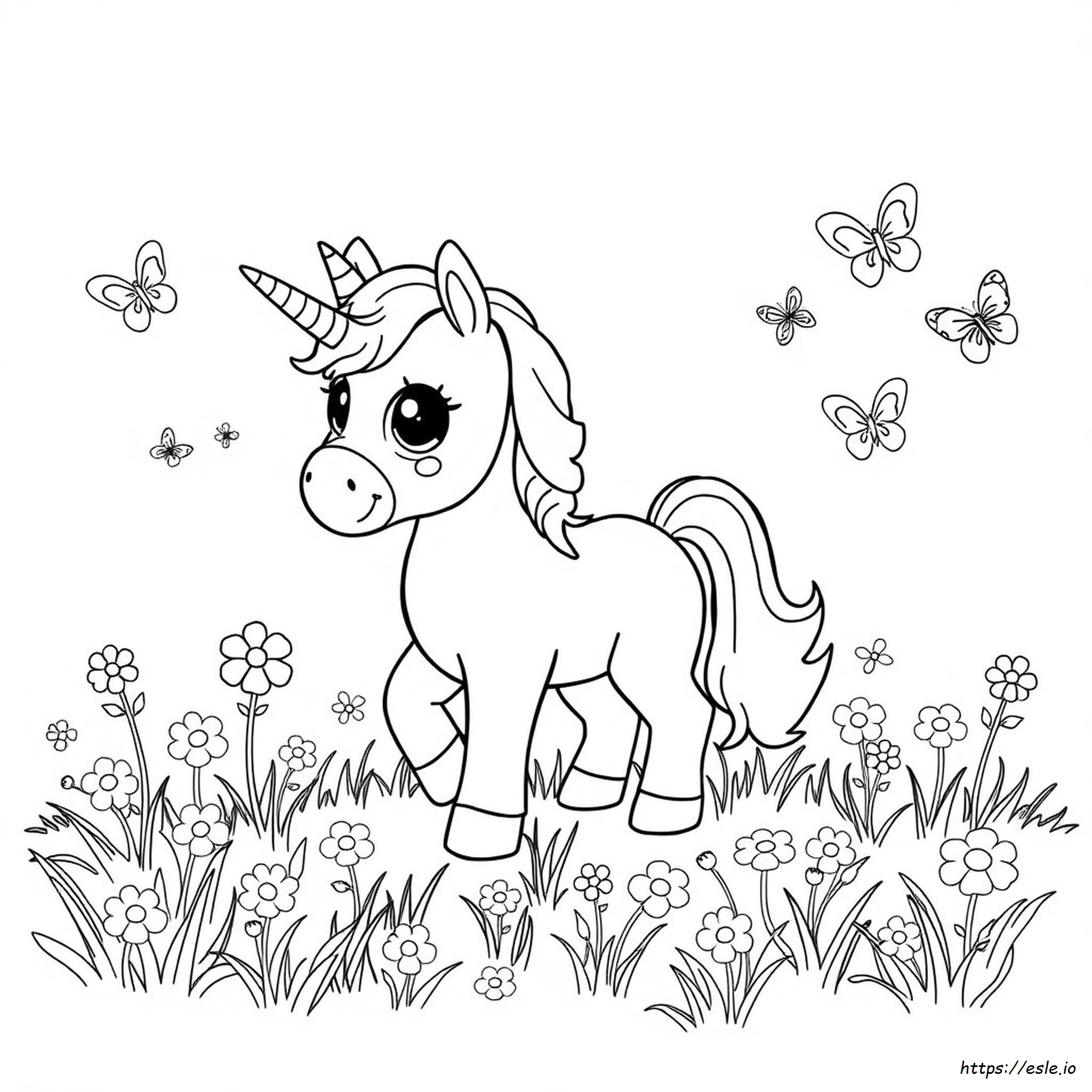 Unicorno Beanie Boo Da Colorare