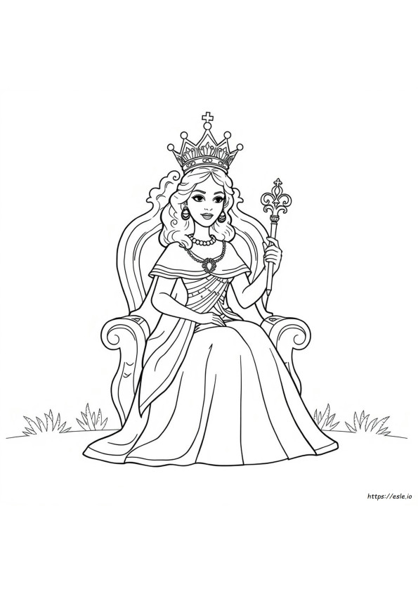 Imágenes De Reinas Para Colorear