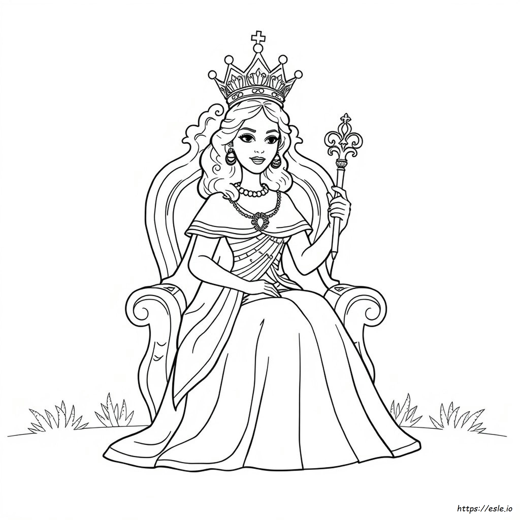 Queen Images For Colouring