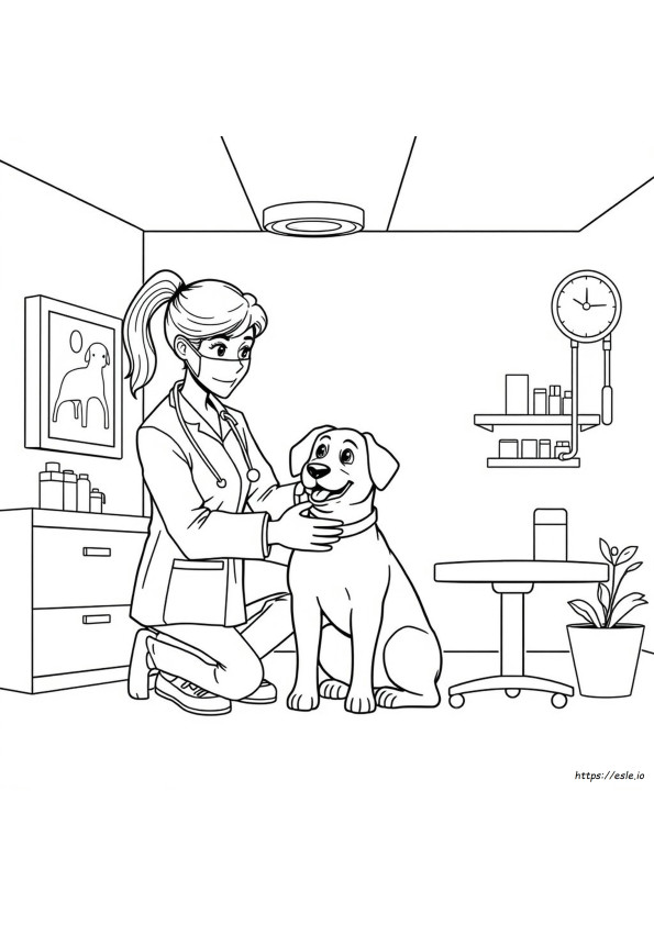 Disegni Da Colorare Di Tecnica Veterinaria