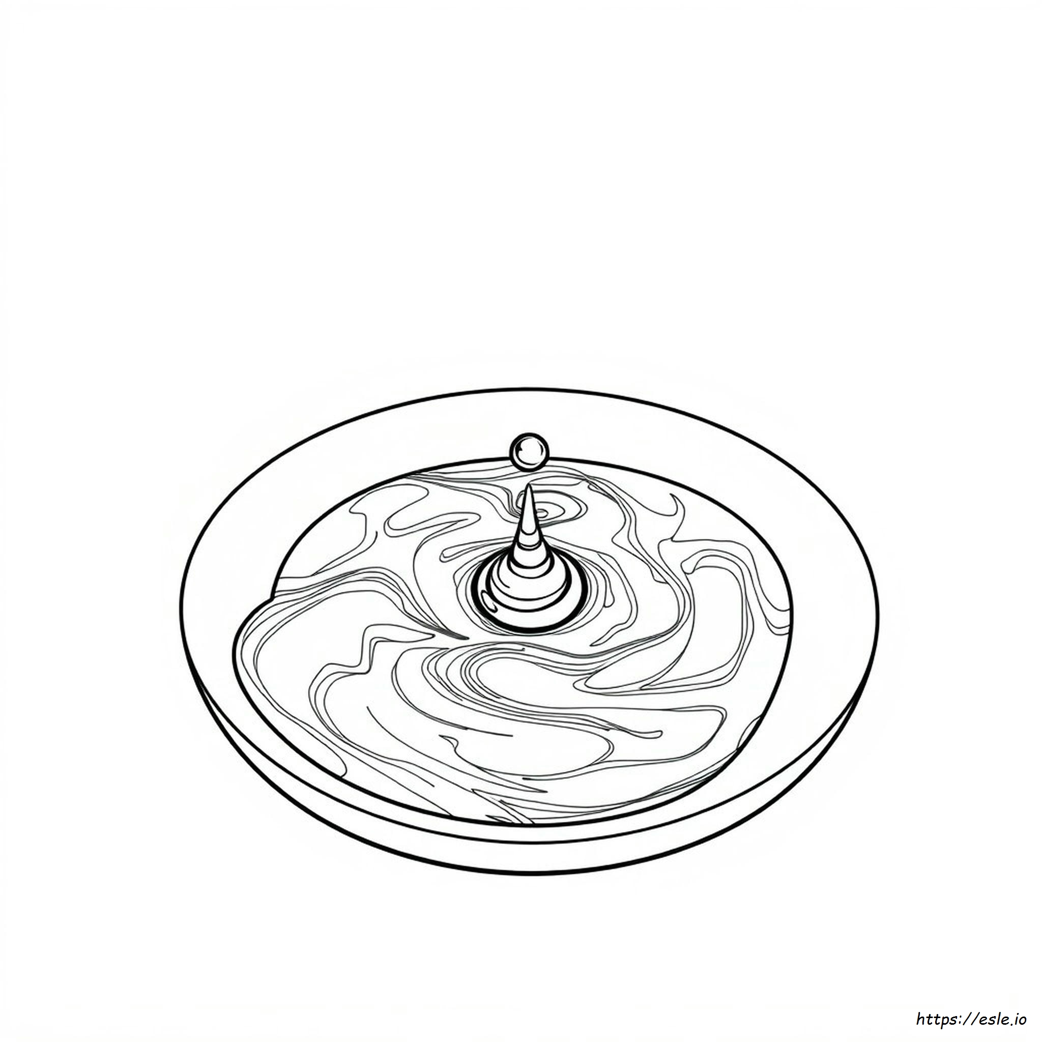 Experimento Con Agua, Aceite Y Colorante Alimentario