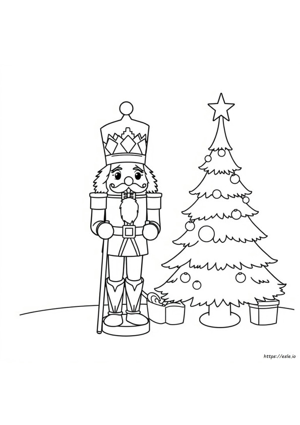 Gambar Mewarnai Nutcracker