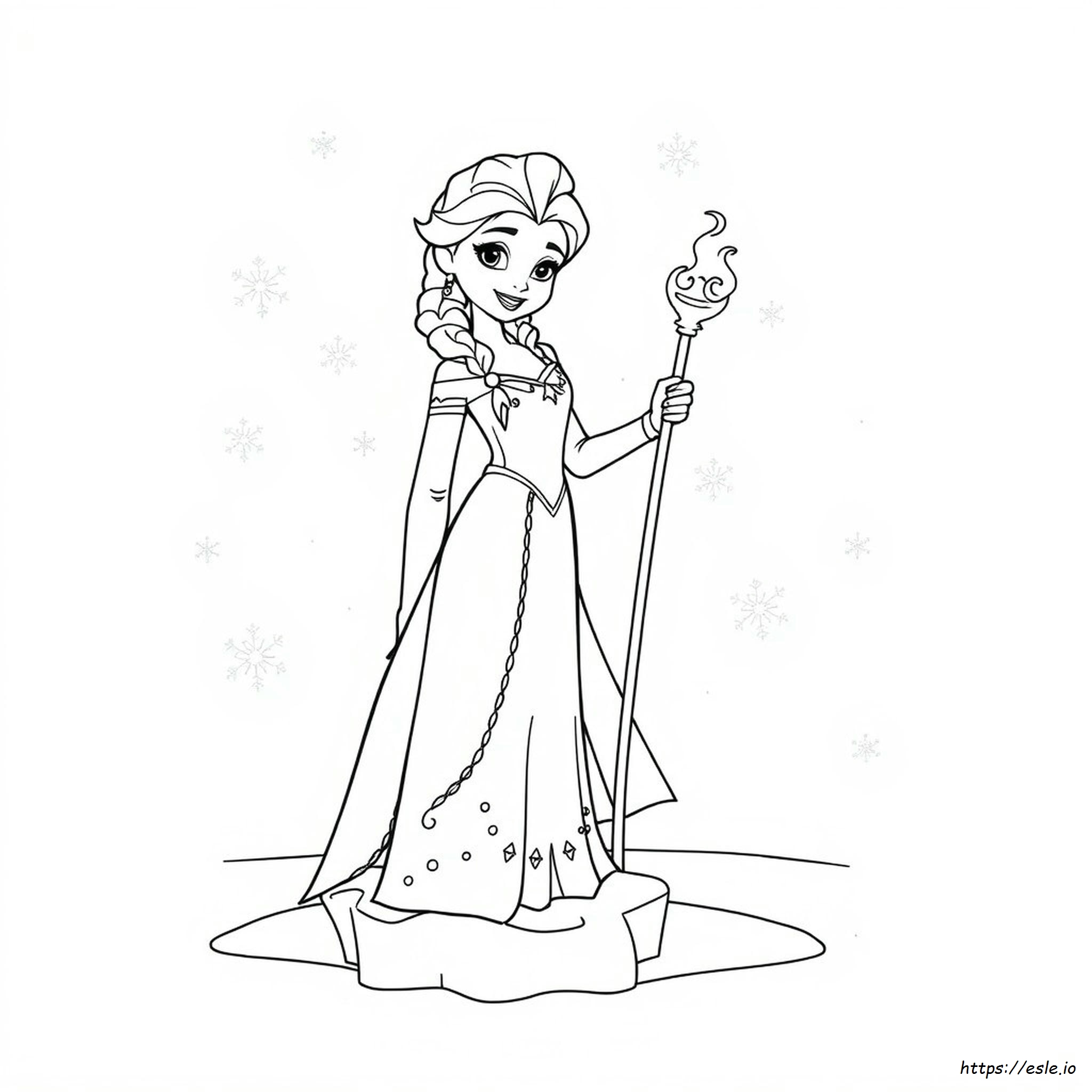 Elsa Kolorowanki Online