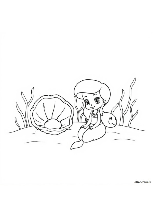 Pearl Coloring Pages