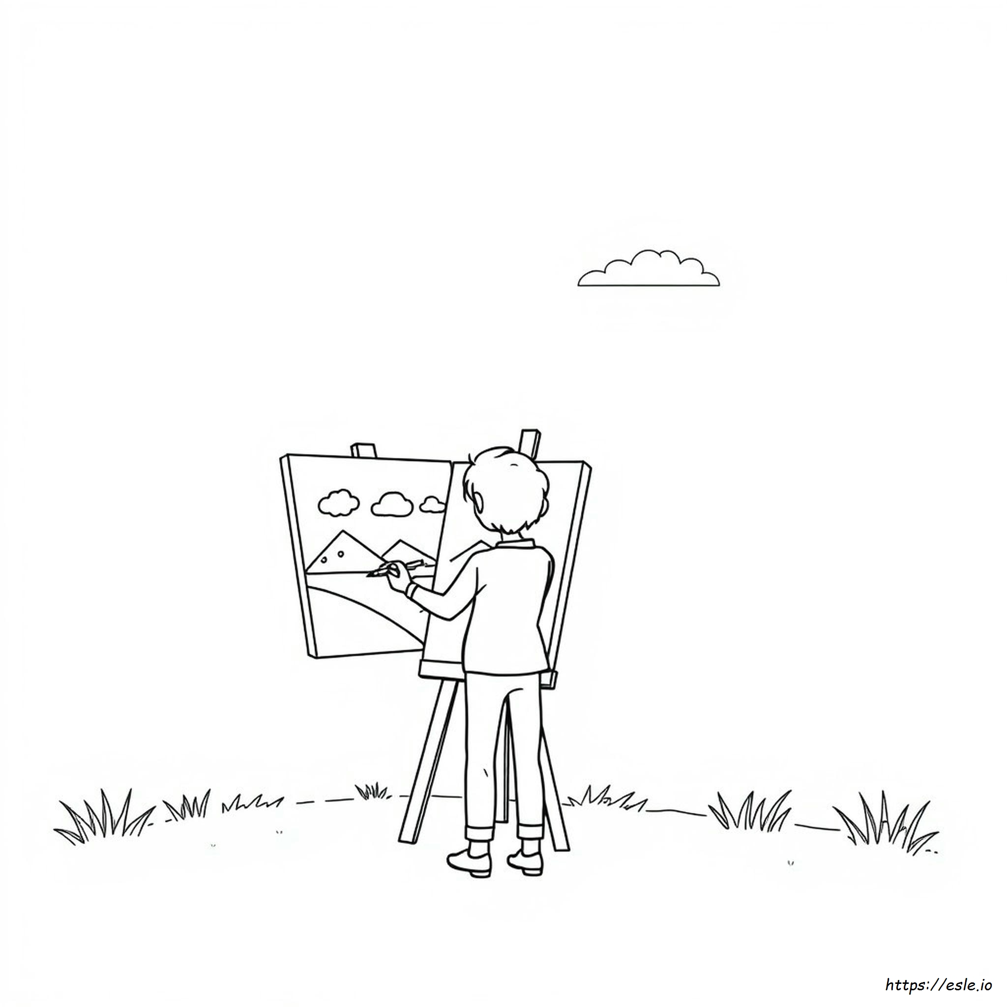 Free Art Coloring Pages