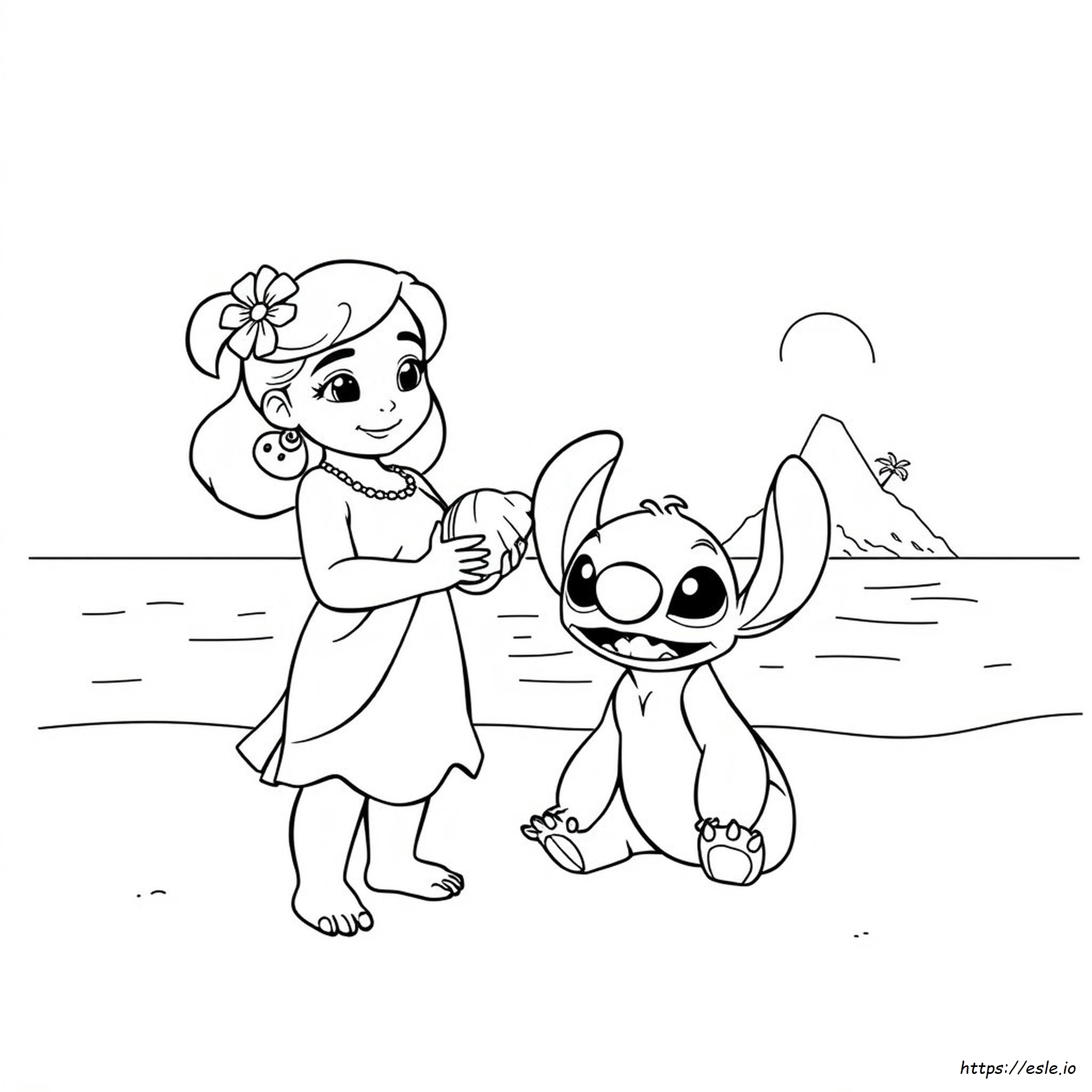 Lilo Da Colorare Da Stampare